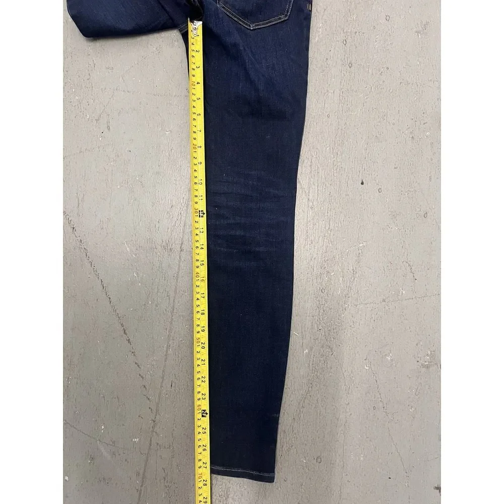 Madewell Jeans Womens 23 Waist 9 in High Rise‎ Skinny Blue Stretch Denim 26x27